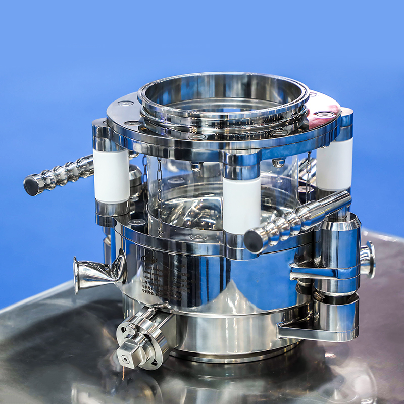 Vanne papillon fendue aseptique