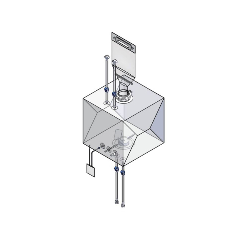 Sac de transport/stockage/alimentation de poudre stérile jetable