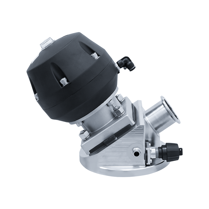 Vanne à membrane de fond de réservoir