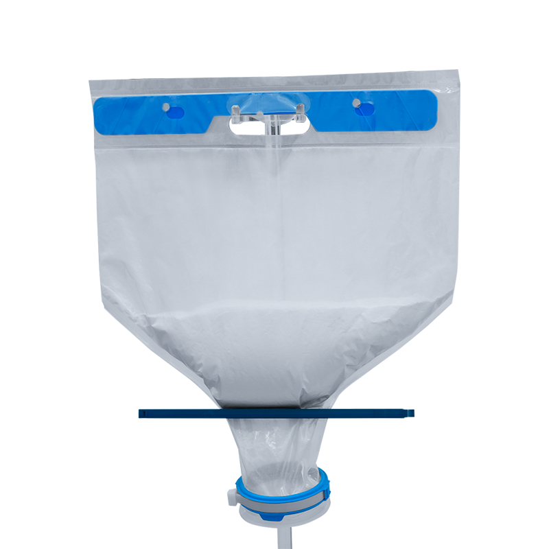 Sac de transport/stockage/alimentation de poudre stérile jetable